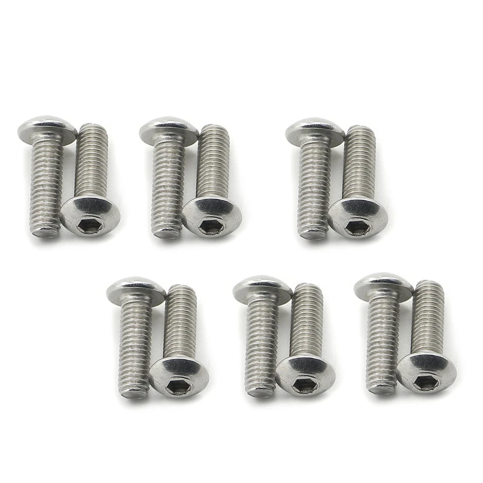 Juego completo de 40 tornillos de carenado de acero inoxidable para BMW R1100RT RT 96-01 EE. UU. Foto 4 de 4