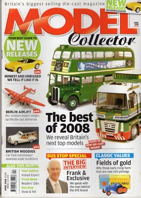 Model Collector Magazine. April 2008