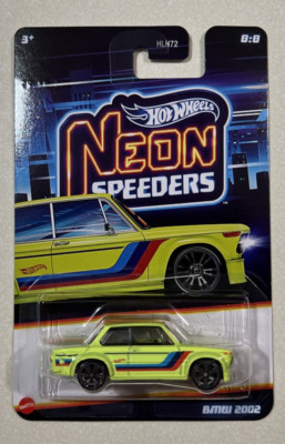 NEW 2025 HOT WHEELS NEON SPEEDERS BMW 2002 METAL BASE | eBay