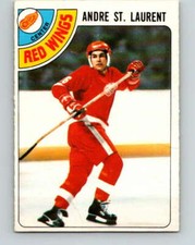 1978-79 O-Pee-Chee #32 Andre St. Laurent  Detroit Red Wings V21245