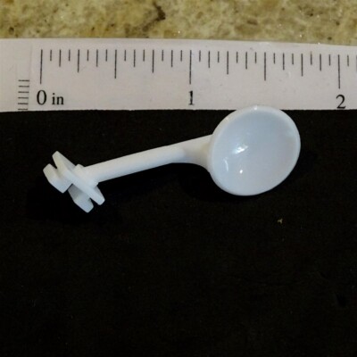 Buddy L White Plastic Truck Mirror Toy Part BLP-003