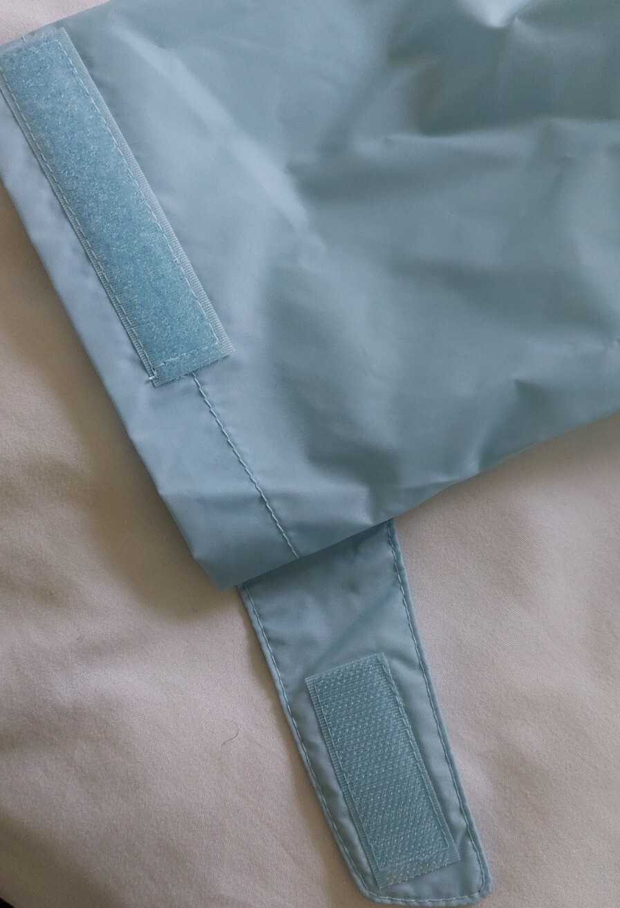 Columbia Jacket Womens Full Zip Rain Baby Blue Hooded Medium BRAND NEW 