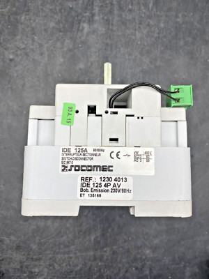 SOCOMEC 1230 4013 IDE 125A 4P AV Switch Disconnector