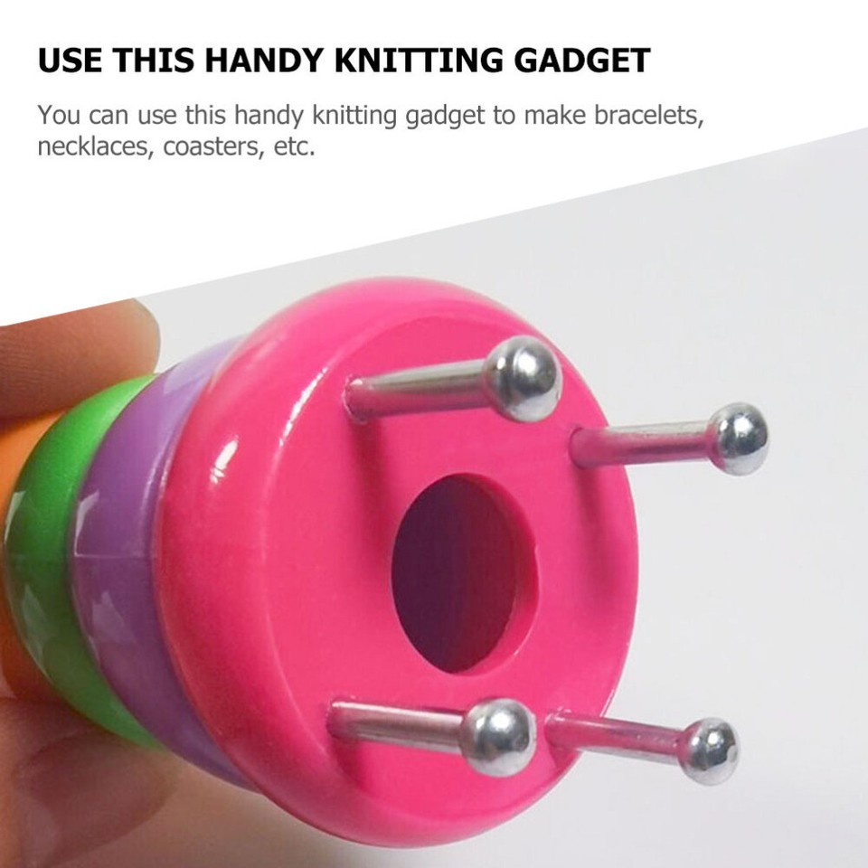 2 Pcs French Knitting Spool Yarn Bobbins Braided Rope Knitter eBay