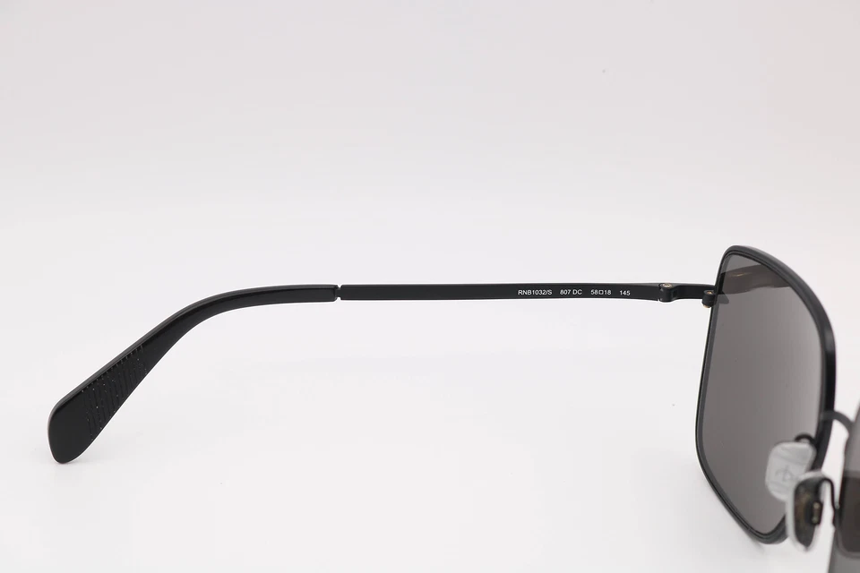 Gafas de sol Rag And Bone Rnb1032/S 807 Gunmetal/Espejo de gran tamaño/cuadradas 58-18-145 Foto 4 de 4