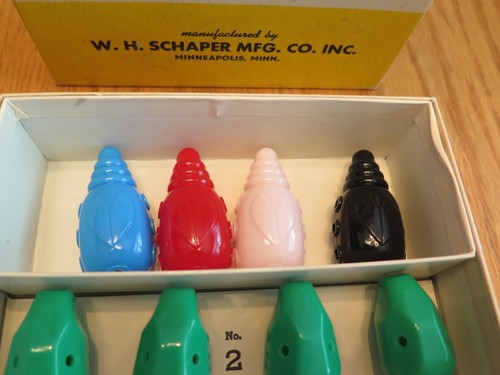 Vintage The Game of Cootie W.H. Schaper Mfg Co Original Box Near Complete - Picture 9 of 13