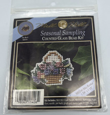 MILL HILL Counted Glass Bead Kit - MAY BASKET - New Old Stock 1991