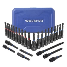 27 PCS Magnetic Nut Driver Set Impact Drill Driver Bit 1/4" Hex Shank SAE&Metric