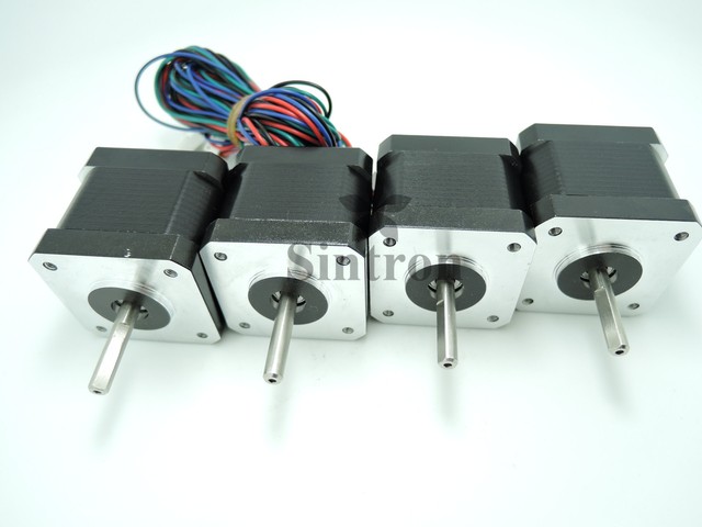 NEMA 17 1.8° 2.6 kg.cm Torgue flat shaft Stepper Motor for 3D Printer RepRap