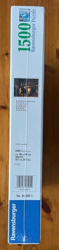 Night Watch - 1500 piece Ravensburger puzzle Rembrandt painting NEW & SEALED - Picture 3 of 6