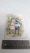 Corticelli Spool Silk Thread Sewing Victorian Trade Card