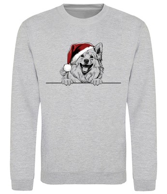 FINNISH SPITZ Weihnachten Hund Sweatshirt Erwachsene Kinder Hunde Pullover Pulli Kleidung