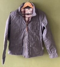 Horseware Ireland Ladies Jacket Coat Size 12 Grey Full Zip