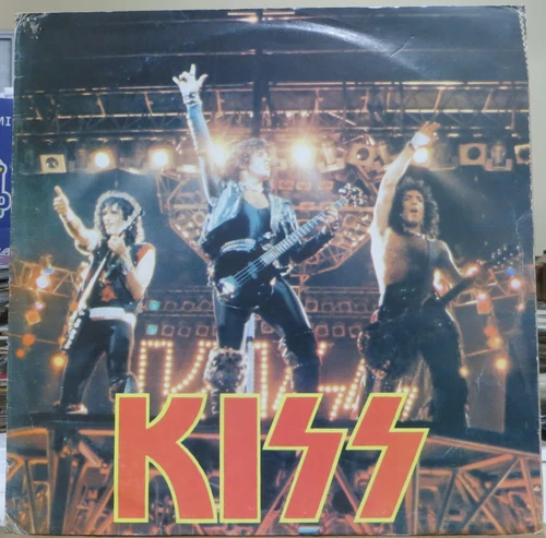 KISS “LIVE CALIFORNIA - 1985” RARE & SCARCE EDITION ORIGINAL LP ITALY