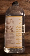 Home & Body Co LEMON VERBENA Hand Soap Refill Bold Home 64 oz New -Free Shipping