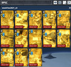 Star Wars Card Trader Gilded Galaxy 2021 S3 Set w Luke & Rey Award - Lot of 13