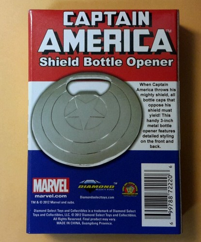 Captain America Bottle Opener - Picture 2 of 4