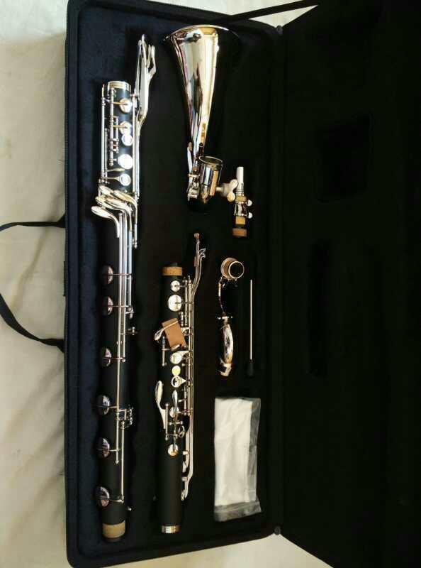 New (Low C ) bass kit Hard Bakelite nickel plating,Powerful