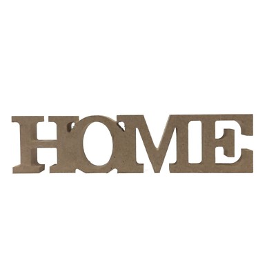 Home Schriftzug Deko Buchstaben Schrift MDF Holz Alphabet Tischaufsteller M2