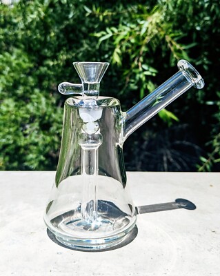 5.5'' Thick Hammer Glass Bubbler Bong Carb Hole Premium Quality Water Pipe Hookah
