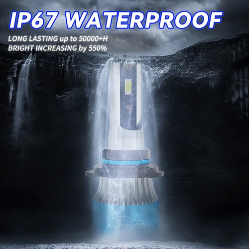 For Lexus ES300h ES350 2013 2014 2015 LED Headlight High Low Fog Light Bulbs A+ - Picture 9 of 20