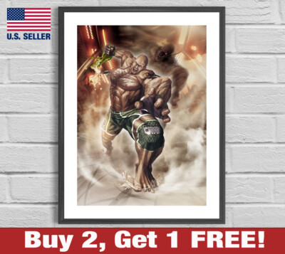 Tekken Craig Marduk 18'' x 24'' Poster Print Game Room Man Cave Wall Art