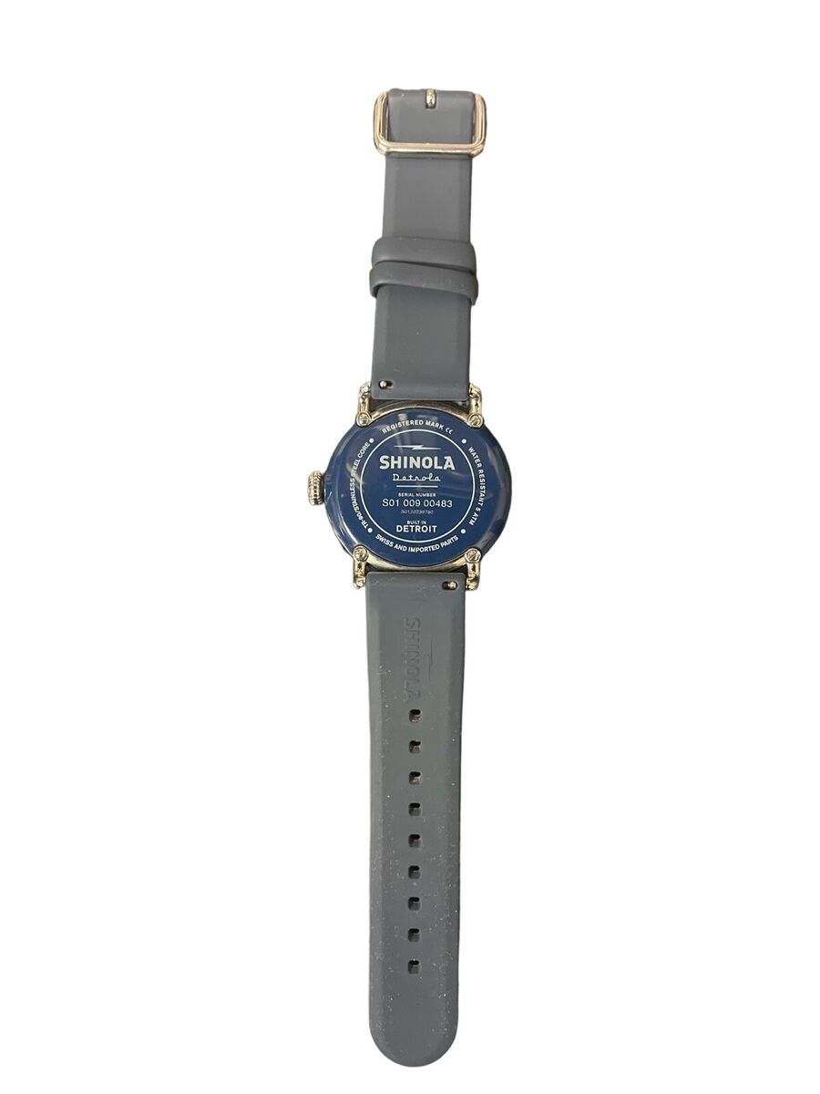 Shinola Blue and White Detrola Watch Special Edition 43MM | eBay Shinola Blue and White Detrola Watch Special Edition 43MM | eBay