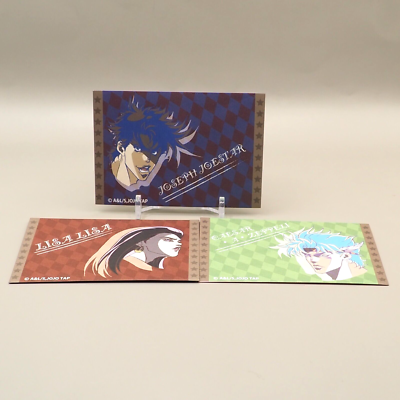 Josef Joestar Jojo's Bizarre Adventure Mini Envelope Set Anime