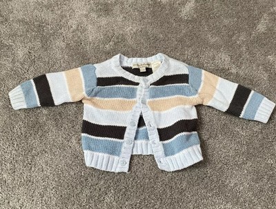 baby boy sweater with elbow patches