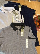 Goodfellow Men Standard Fit Short Sleeve Polo Shirt Blue , White or Charcoal