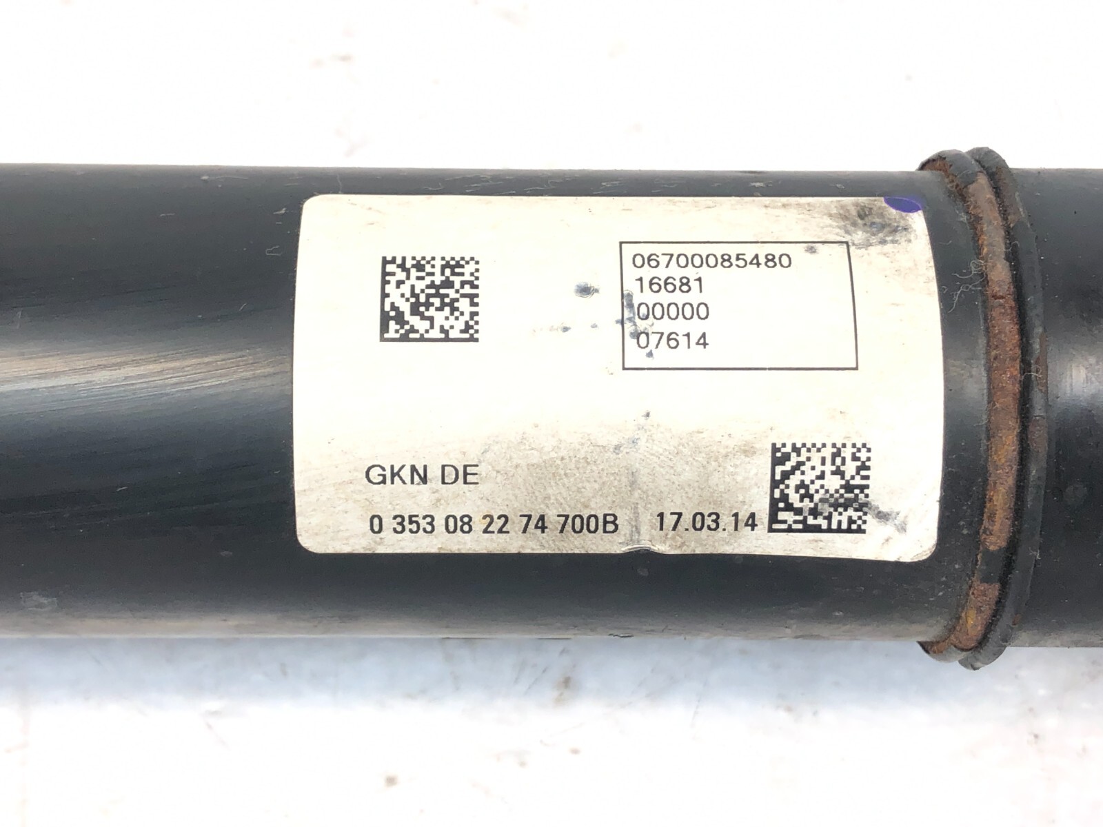 2014-2019 MASERATI GHIBLI SQ4 AWD FRONT DRIVE SHAFT OEM.