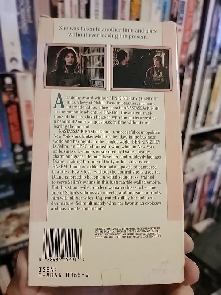 Harem 1985 VHS Rare Hard To Find Original Release Version Foto 2 de 2