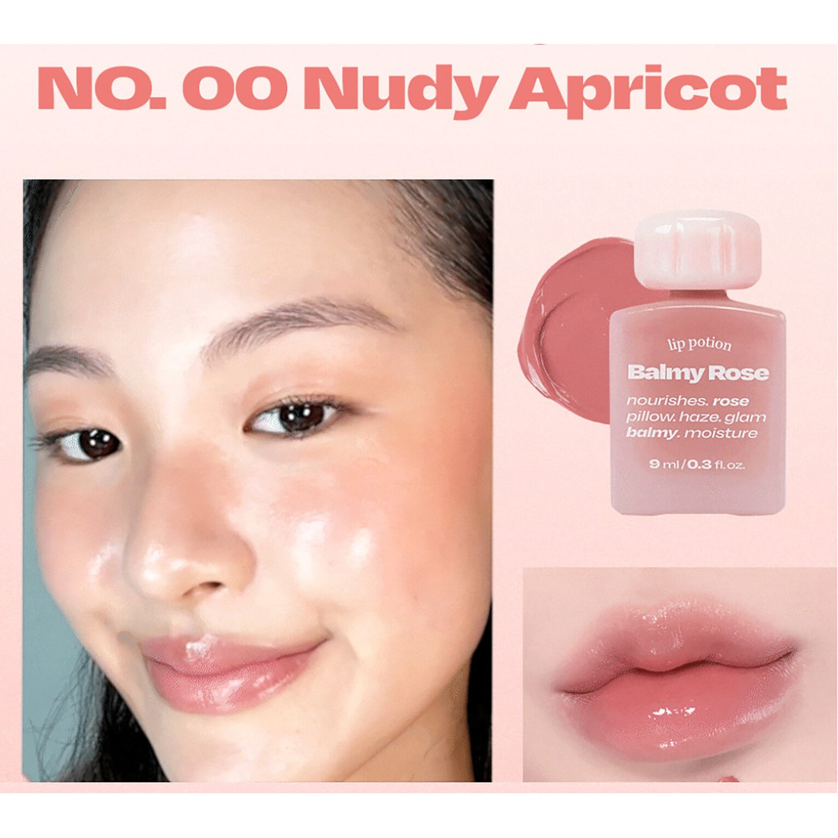 ALTERNATIVE STEREO Lip Potion Balmy Rose 9ml 10colors 2024 S/S K