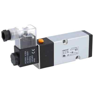 END ARMATUREN TM621207 3/2-5/2 Way Solenoid Valve, Namur, 24VDC, Manual Override