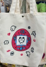 Tamagotchi Tote Bag Dot Mamechi Kuchipatchi Game Character Bandai New Japan