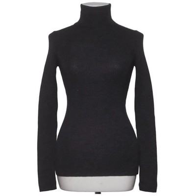 Uniqlo, Rollkragenpullover, Größe: S, Grau, Wolle, Einfarbig, Feinstrick #FwB