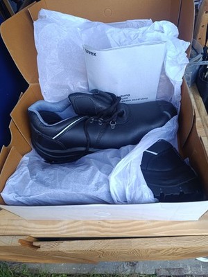 UVEX Halbschuhe Gr.46 | Sicherheitsschuhe S3 SRC | Schwarz | Tip top  ovp 