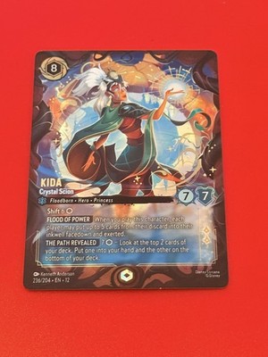 Kida - Crystal Scion (Enchanted) 236/204 Wilds Unknown Holo