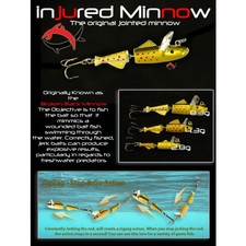 INJURED MINNOW JOINTED TROUT LURE 6CM 8.3GRAM - LARGE