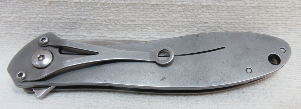 CRKT K456XXP Ken Onion Eros SS Large Folding Knife AUS-8 | eBay