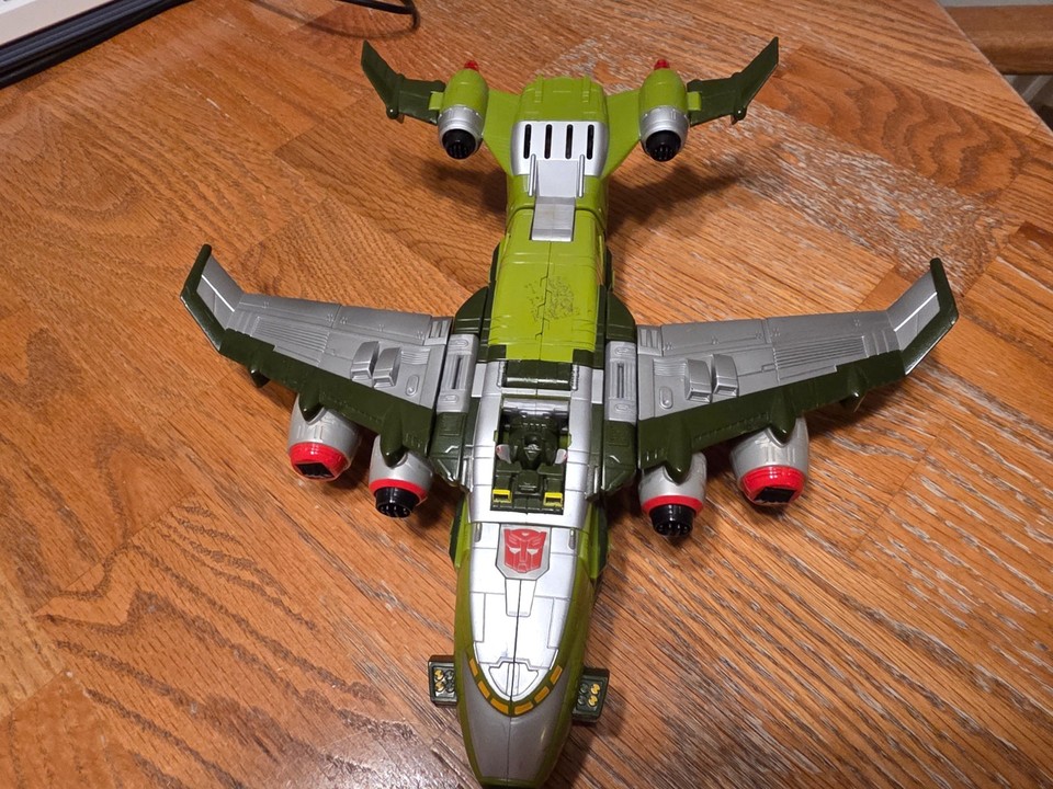 Hasbro Transformers Cybertron Ultra Class JETFIRE Rare Working Action ...
