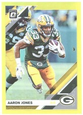 2019 Panini Donruss Optic - Aaron Jones #39 Gold Prizm /10