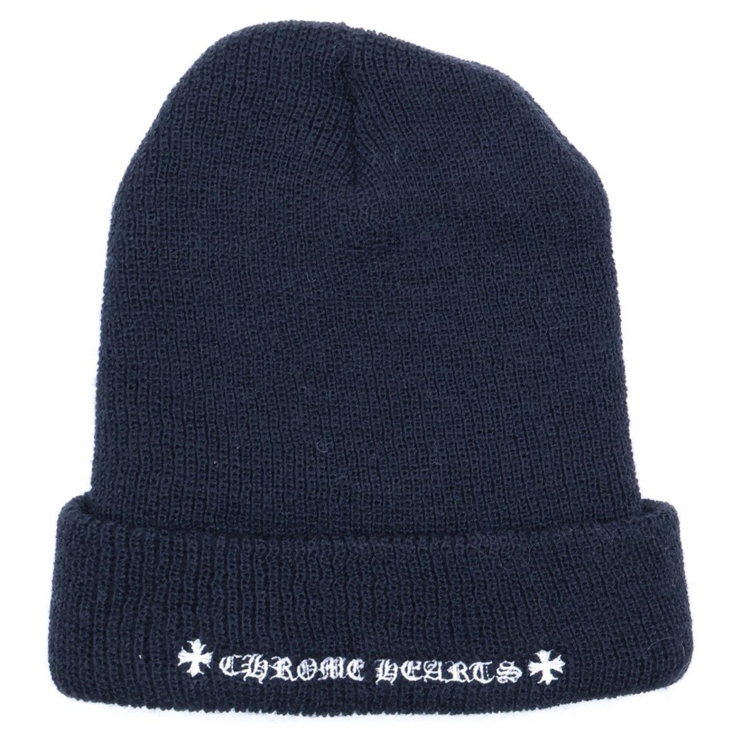 Chrome Hearts WOOL WATCH CAP CH Plus Embroidery Beanie Knit Hat Black Used c5dbc thumbnail 2