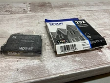 Genuine Epson 232 Black Ink Cartridge exp 07/2028 sealed ink open box