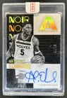 2024 Panini Noir Anthony Edwards A-List Signatures Holo Gold Auto Autograph #/10