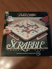 VINTAGE Scrabble Deluxe Edition Milton Bradley 1989 Crossword Word Game