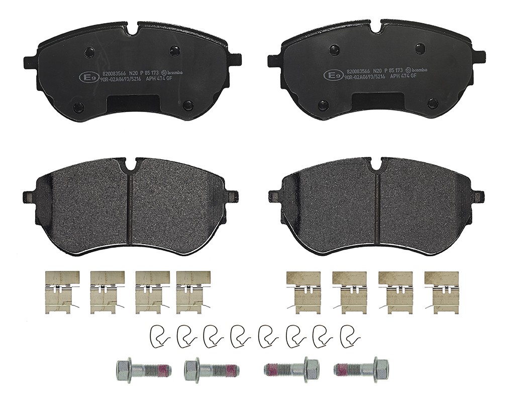 BRAKE PAD SET DISC BRAKE P 85 173 FOR VW DDXB/DDXE/DDXA/DDXC 3.0L 6cyl AMAROK - Image 23