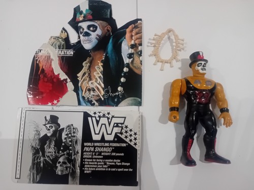 Hasbro WWF WWE Papa Shango (plus necklace) Series ...