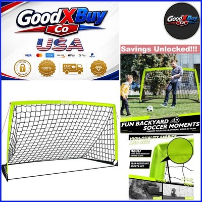 Portable Kids Soccer Goal 5x3 6x4 9x5ft Foldable Practice Inside Outside