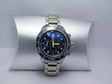 SEIKO Prospex SSC017 V175-0AD0 Solar Chronograph Ceramic Bezel Mens Watch